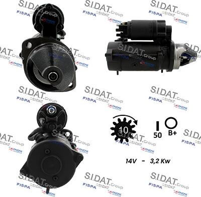 Sidat S12ML0977 - Motorino d'avviamento autozon.pro