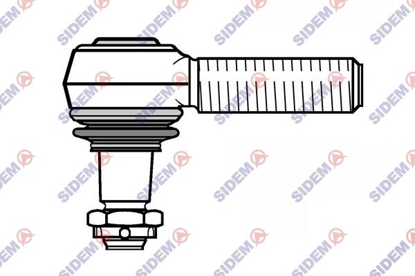 Sidem 6530 - Testa barra d'accoppiamento autozon.pro