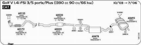 Sigam 90051 - Connettore tubi, Imp. gas scarico autozon.pro