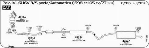 Sigam 042003 - Supporto, Imp. gas scarico autozon.pro