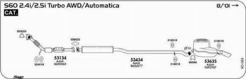 Sigam 018016 - Supporto, Imp. gas scarico autozon.pro