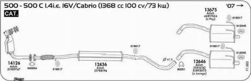 Sigam 018017 - Supporto, Imp. gas scarico autozon.pro