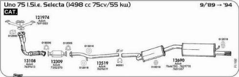 Sigam 018006 - Guarnizione, Tubo gas scarico autozon.pro