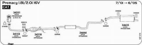 Sigam 074006 - Guarnizione, Tubo gas scarico autozon.pro