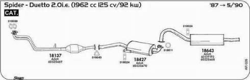 Sigam 018040 - Guarnizione, Tubo gas scarico autozon.pro