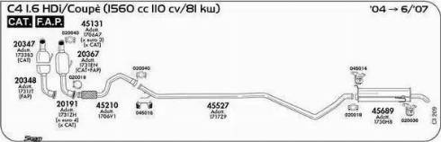 Sigam 045016 - Supporto, Imp. gas scarico autozon.pro