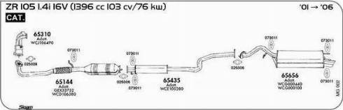 Sigam 025008 - Guarnizione, Tubo gas scarico autozon.pro