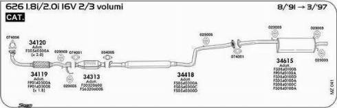 Sigam 074006 - Guarnizione, Tubo gas scarico autozon.pro