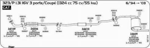 Sigam 025011 - Guarnizione, Tubo gas scarico autozon.pro