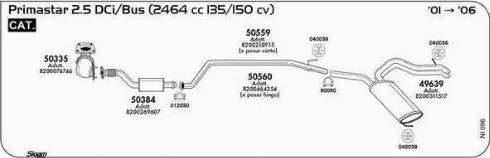 Sigam 040039 - Supporto, Imp. gas scarico autozon.pro