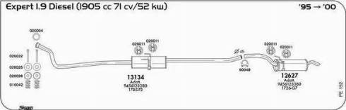 Sigam 020011 - Supporto, Imp. gas scarico autozon.pro