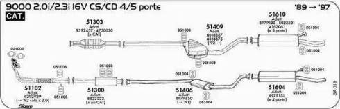 Sigam 021002 - Guarnizione, Tubo gas scarico autozon.pro