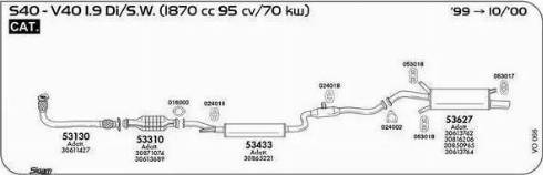 Sigam 024018 - Supporto, Imp. gas scarico autozon.pro