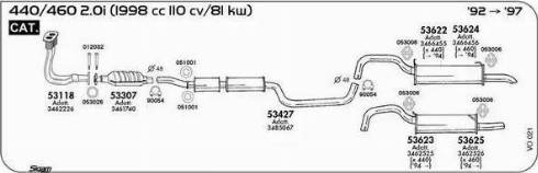 Sigam 012032 - Bullone, Imp. gas scarico autozon.pro