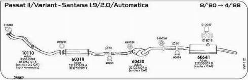 Sigam 010000 - Guarnizione, Tubo gas scarico autozon.pro