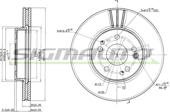 HELLA 8DD 355 122-242 - Discofreno autozon.pro