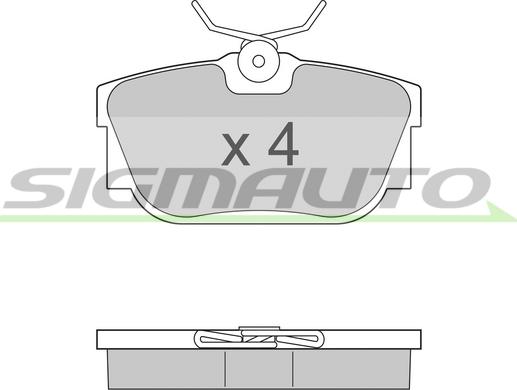 Lucas Electrical GDB1325 - Kit pastiglie freno, Freno a disco autozon.pro