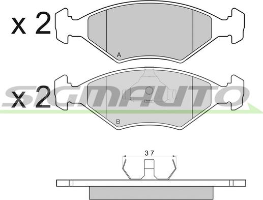 Protechnic PRP1375 - Kit pastiglie freno, Freno a disco autozon.pro