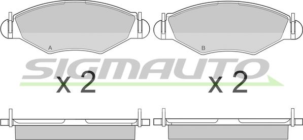 Open Parts BSM4185.00 - Kit pastiglie freno, Freno a disco autozon.pro