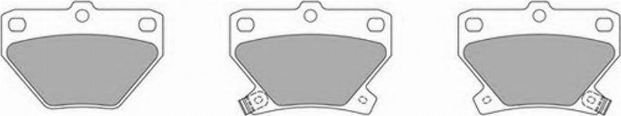 Simer 1030 - Kit pastiglie freno, Freno a disco autozon.pro