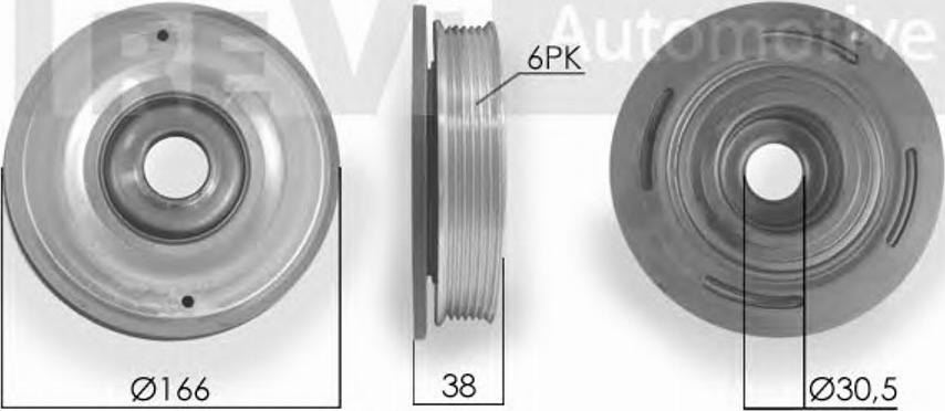 S&K SK955956 - Puleggia cinghia, Albero a gomiti autozon.pro