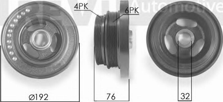 S&K SK498481 - Puleggia cinghia, Albero a gomiti autozon.pro