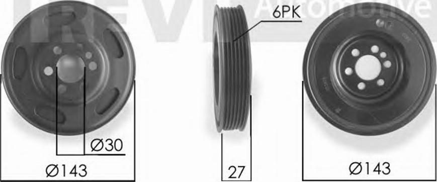 S&K SK090013 - Puleggia cinghia, Albero a gomiti autozon.pro