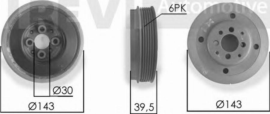 S&K SK081071/1 - Puleggia cinghia, Albero a gomiti autozon.pro