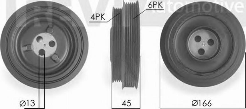 S&K SK109085 - Puleggia cinghia, Albero a gomiti autozon.pro