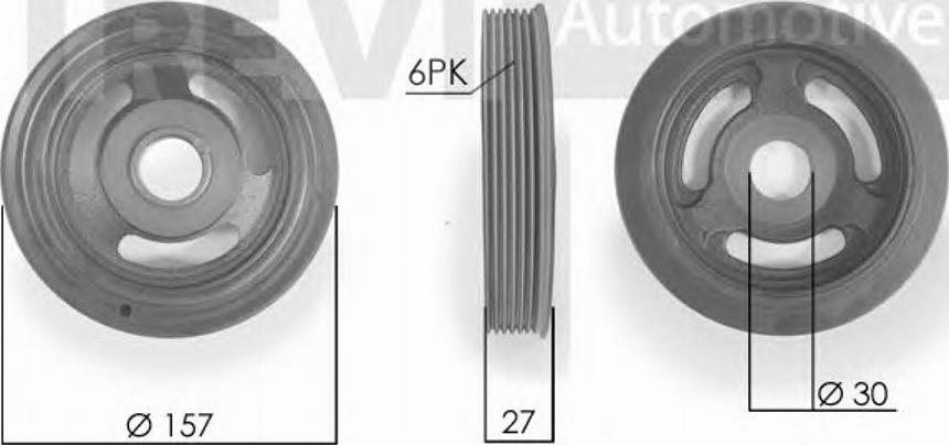 S&K SK769880 - Puleggia cinghia, Albero a gomiti autozon.pro