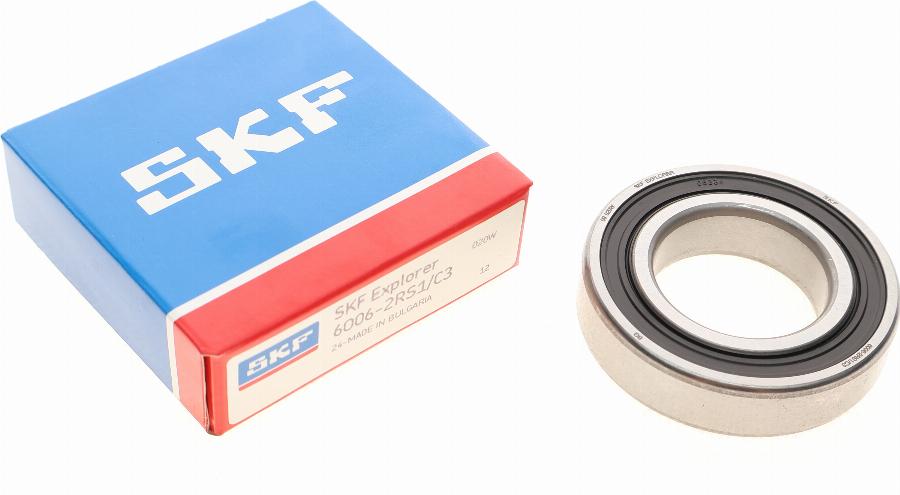 SKF 6006-2RS1/C3 - Supporto, Albero cardanico autozon.pro