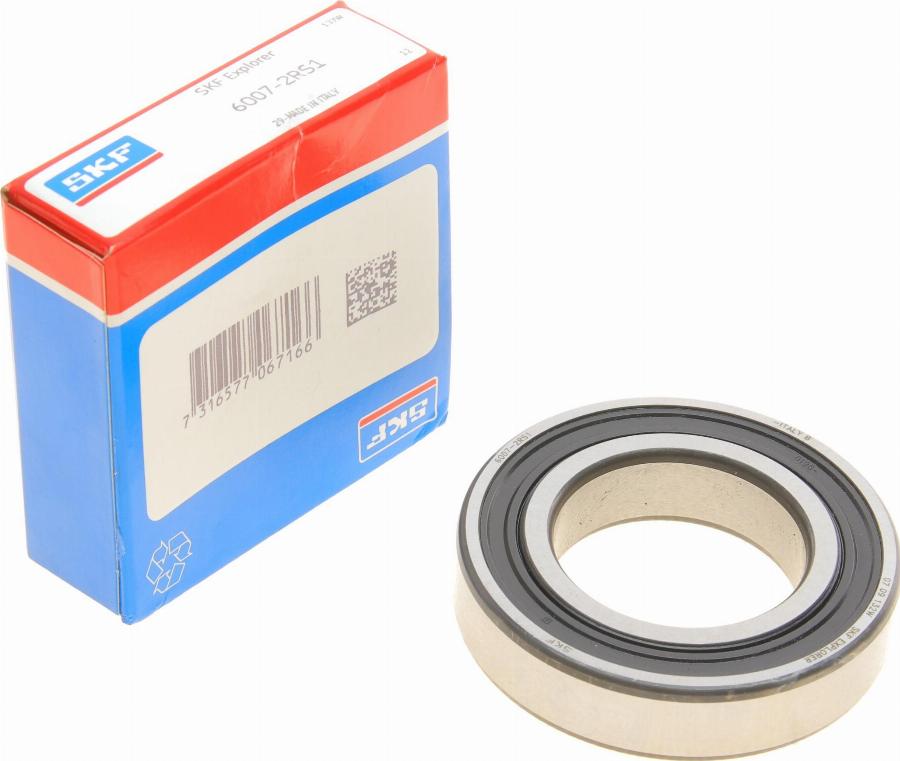 SKF 6007-2RS1 - Cuscinetto intermedio, Albero primario autozon.pro