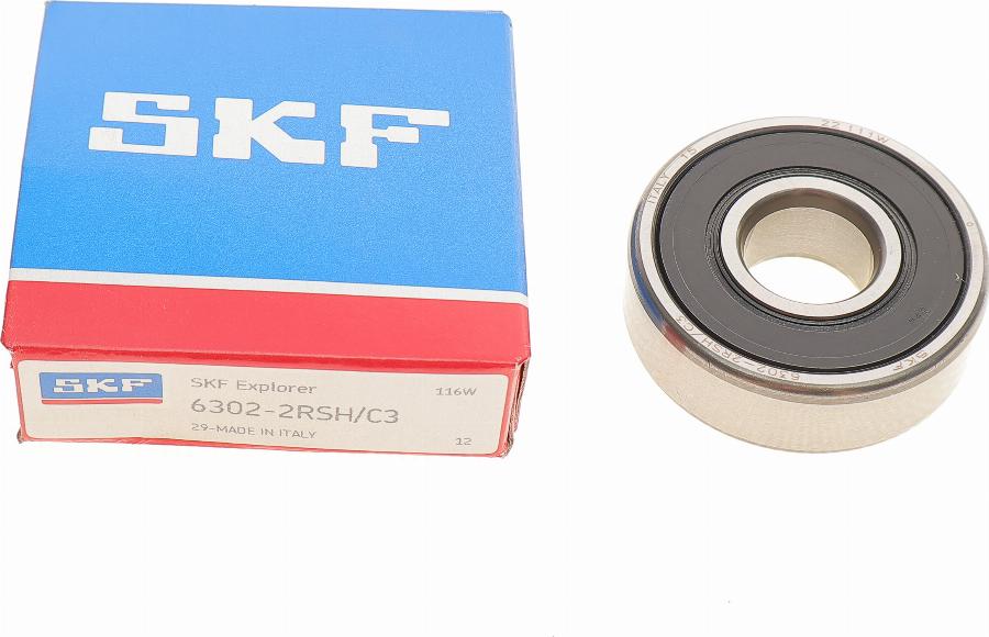 SKF 63022RSH/C3 - Puleggia cinghia, Alternatore autozon.pro