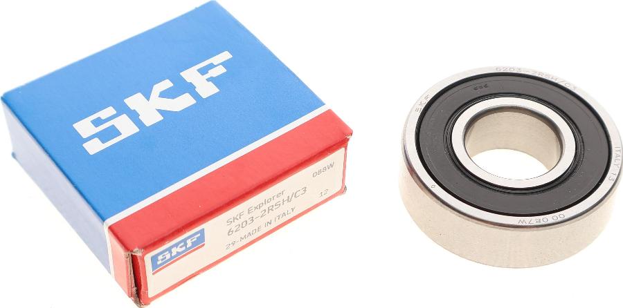 SKF 6203-2RSH/C3 - Kit cuscinetto ruota autozon.pro