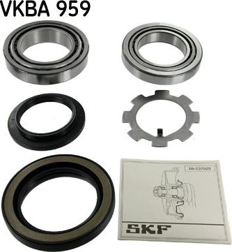 SKF VKBA 959 - Kit cuscinetto ruota autozon.pro