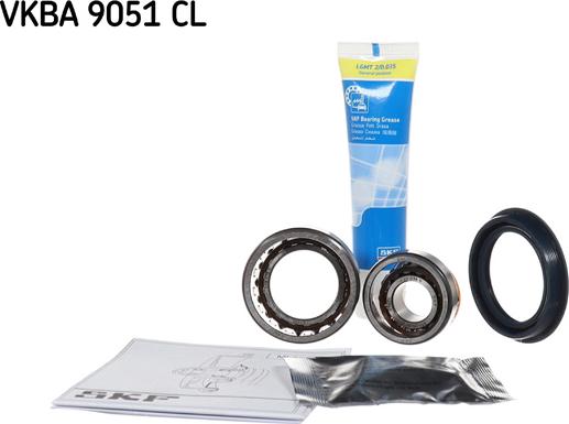 SKF VKBA 9051 CL - Kit cuscinetto ruota autozon.pro