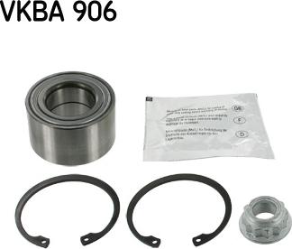 SKF VKBA 906 - Kit cuscinetto ruota autozon.pro