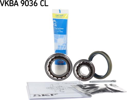 SKF VKBA 9036 CL - Kit cuscinetto ruota autozon.pro