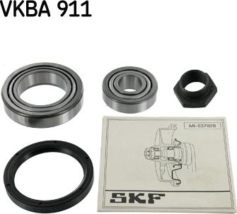 SKF VKBA 911 - Kit cuscinetto ruota autozon.pro