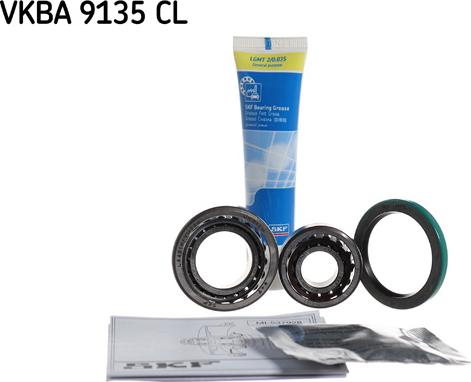 SKF VKBA 9135 CL - Kit cuscinetto ruota autozon.pro