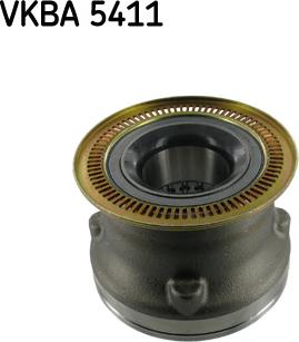 SKF VKBA 5411 - Kit cuscinetto ruota autozon.pro