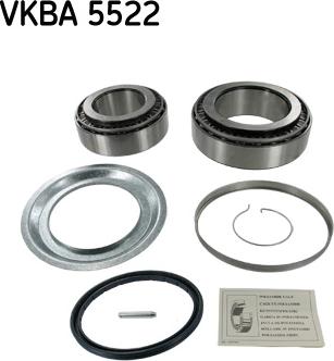 SKF VKBA 5522 - Kit cuscinetto ruota autozon.pro