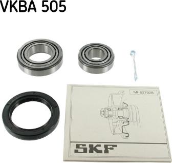 SKF VKBA 505 - Kit cuscinetto ruota autozon.pro