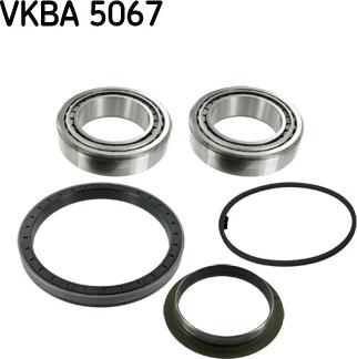 SKF VKBA 5067 - Kit cuscinetto ruota autozon.pro