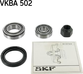 SKF VKBA 502 - Kit cuscinetto ruota autozon.pro