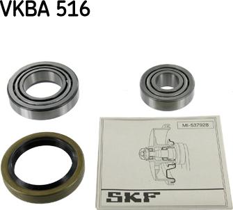 SKF VKBA 516 - Kit cuscinetto ruota autozon.pro