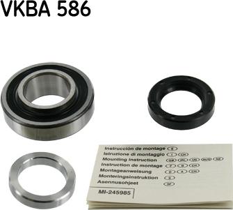 SKF VKBA 586 - Kit cuscinetto ruota autozon.pro