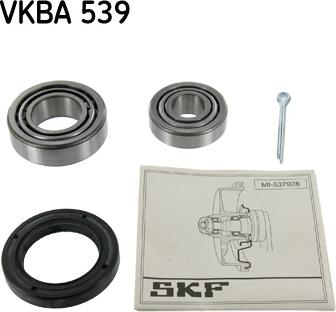 SKF VKBA 539 - Kit cuscinetto ruota autozon.pro