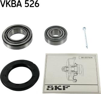 SKF VKBA 526 - Kit cuscinetto ruota autozon.pro