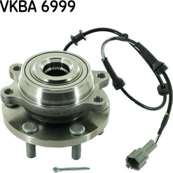 SKF VKBA 6999 - Kit cuscinetto ruota autozon.pro